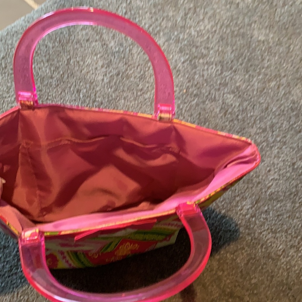 Floral patchwork printed handbag - Picture 3 of 3